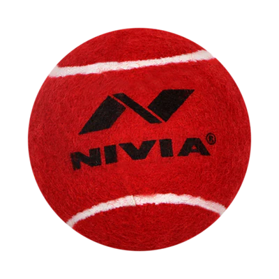 Nivia Heavy Tennis Balls (Red) - Senior Size (Pack of 1) - Image 4