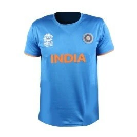 ICC Mens India - High Dry Crew Neck - TWC 1 (T20 - 2016 - Indian Sizes)