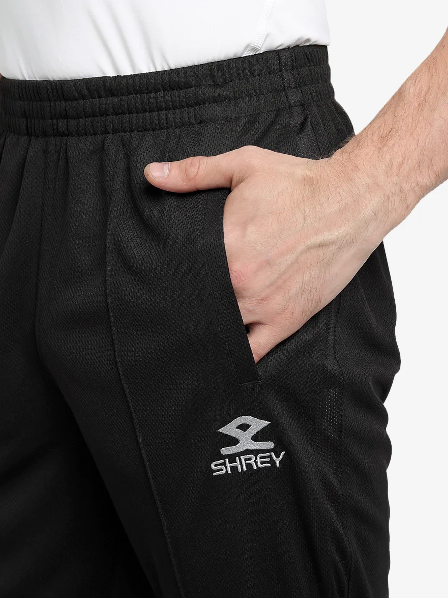 Shrey Cricket Match Colored Trouser - BLACK - Image 3