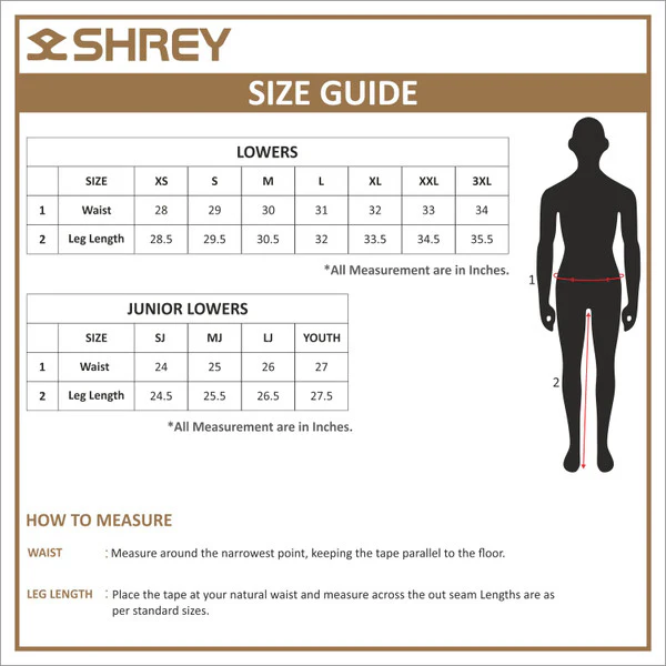 Shrey Cricket Premium Trouser (Off White) - Image 3