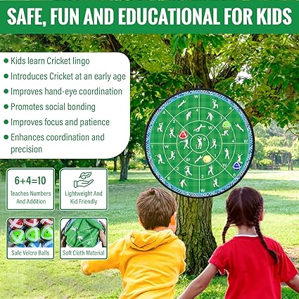 Cricbaby Cricket Dart Game - Image 3