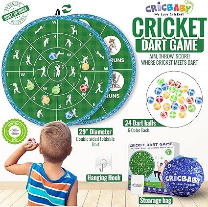 Cricbaby Cricket Dart Game - Image 5