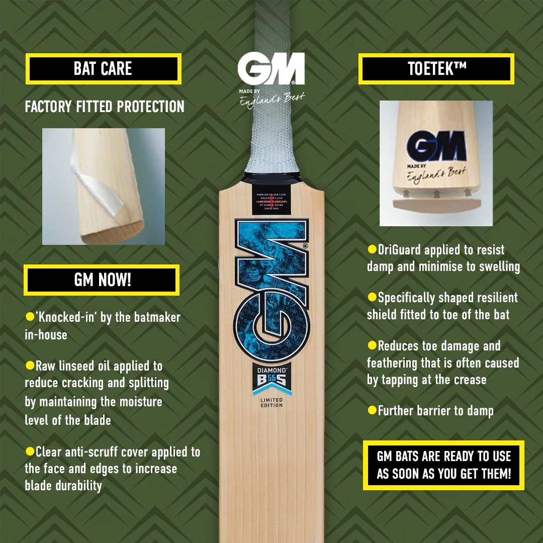 GM MANA 808 Cricket Bat 2025 - Image 6
