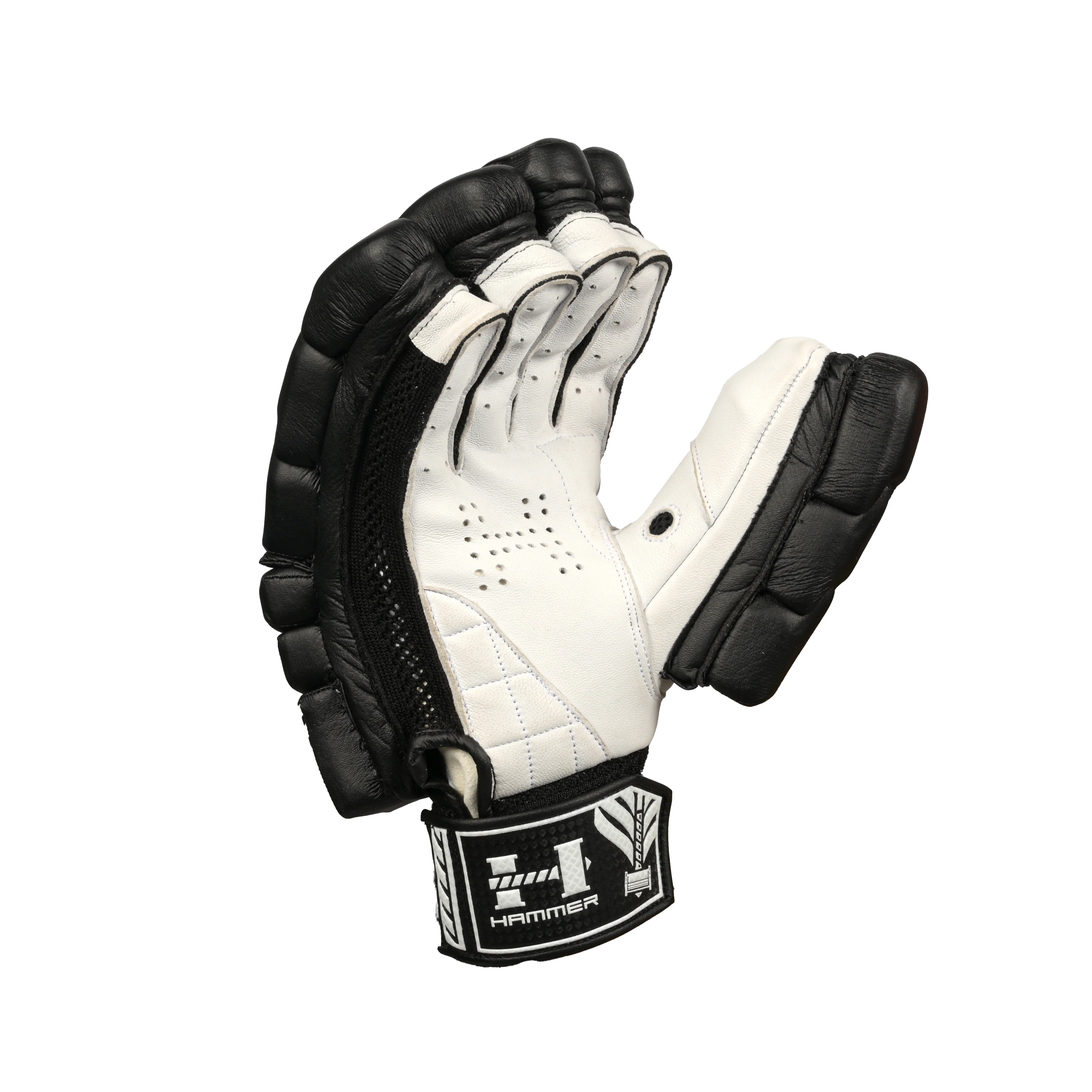 Hammer Black Edition Batting Gloves - Black - Image 2