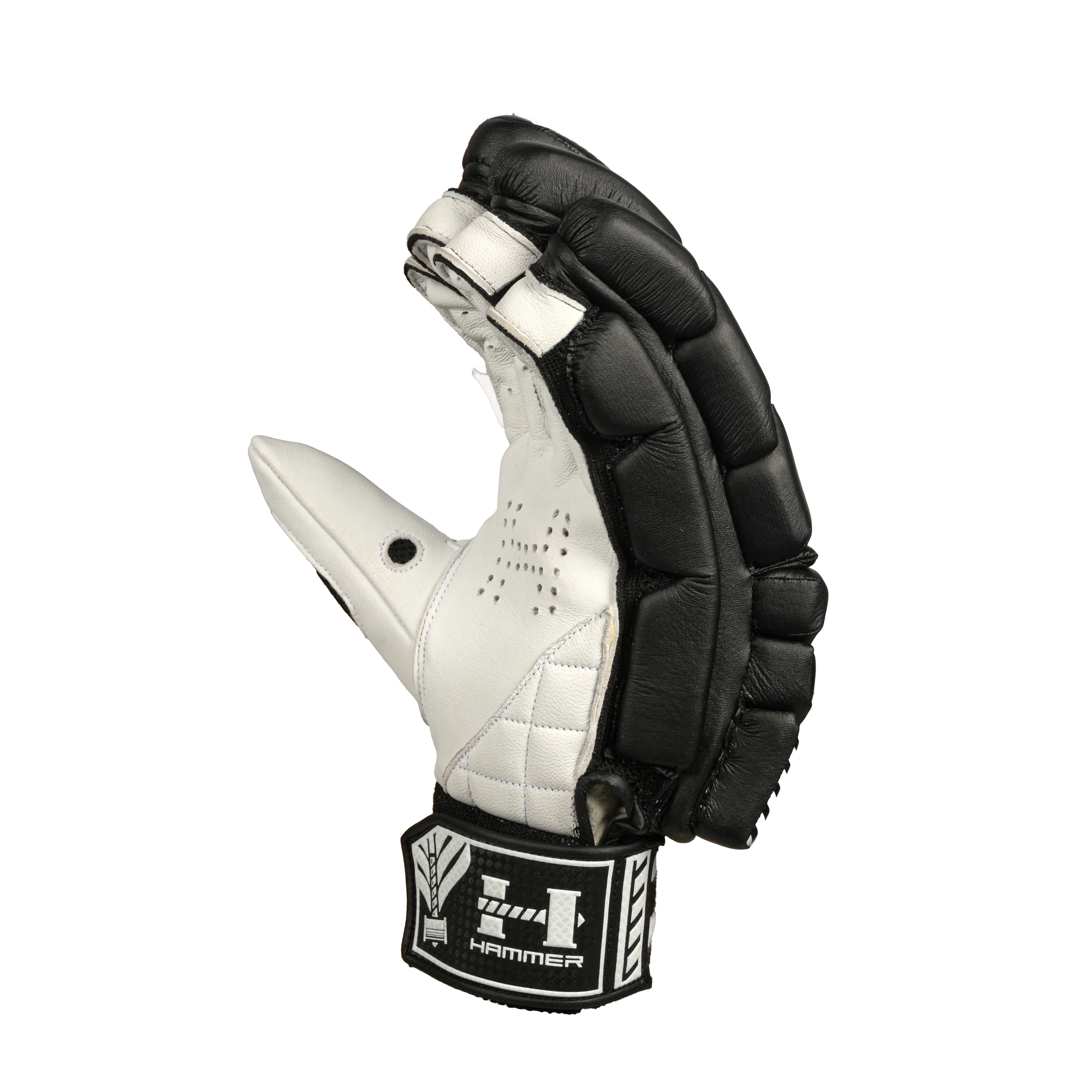 Hammer Black Edition Batting Gloves - Black - Image 5