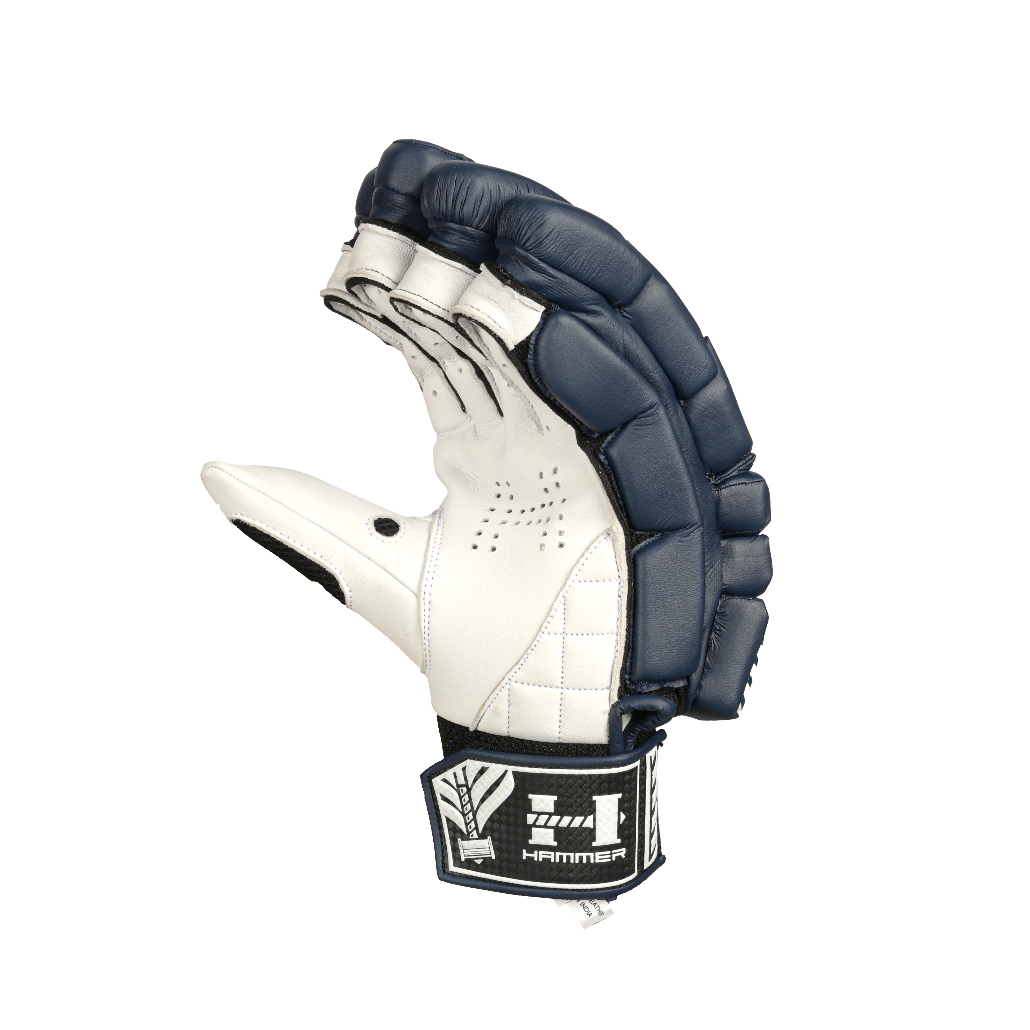 Hammer Black Edition Batting Gloves - Navy - Image 2