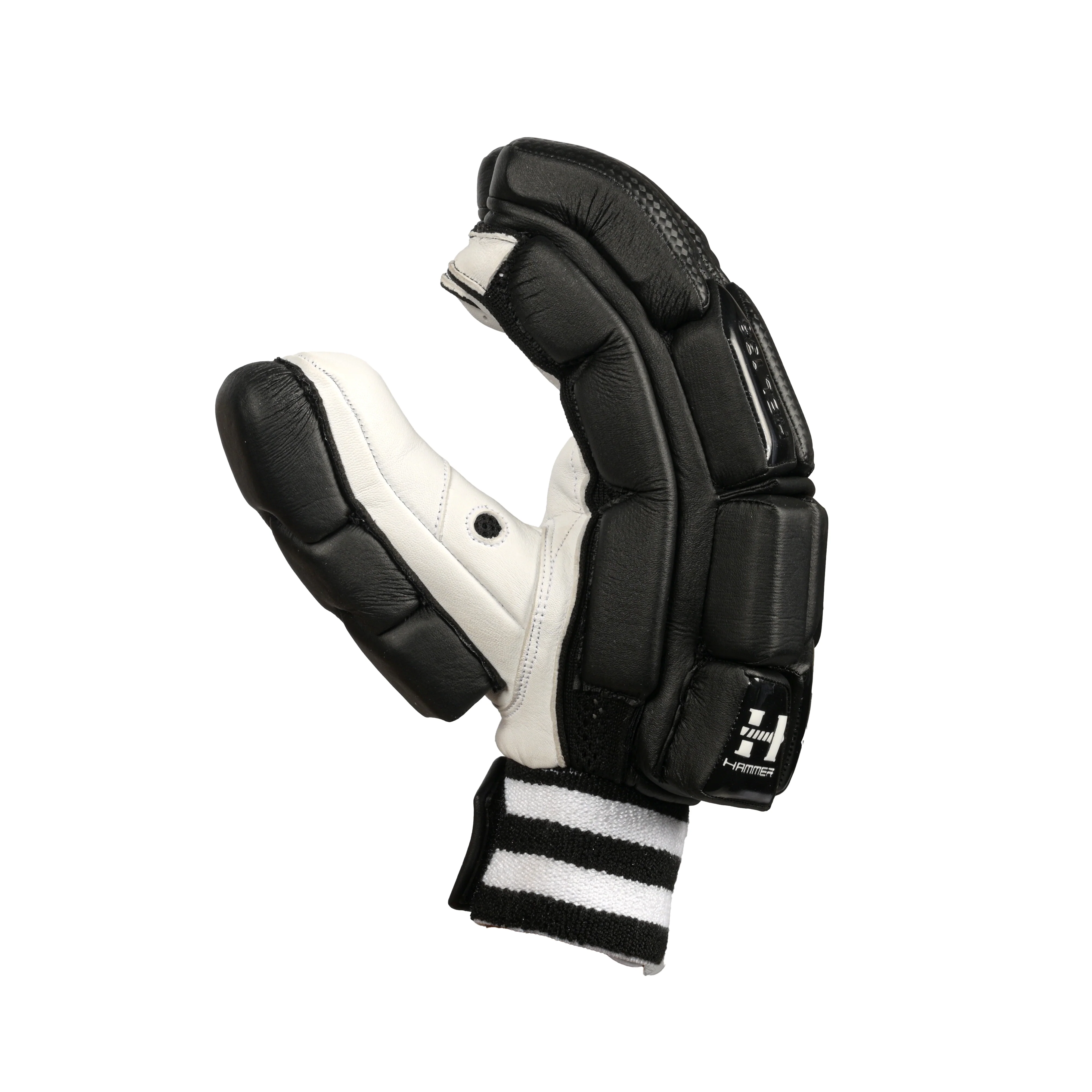 Hammer HEL 156 Batting Gloves - Black - Image 4