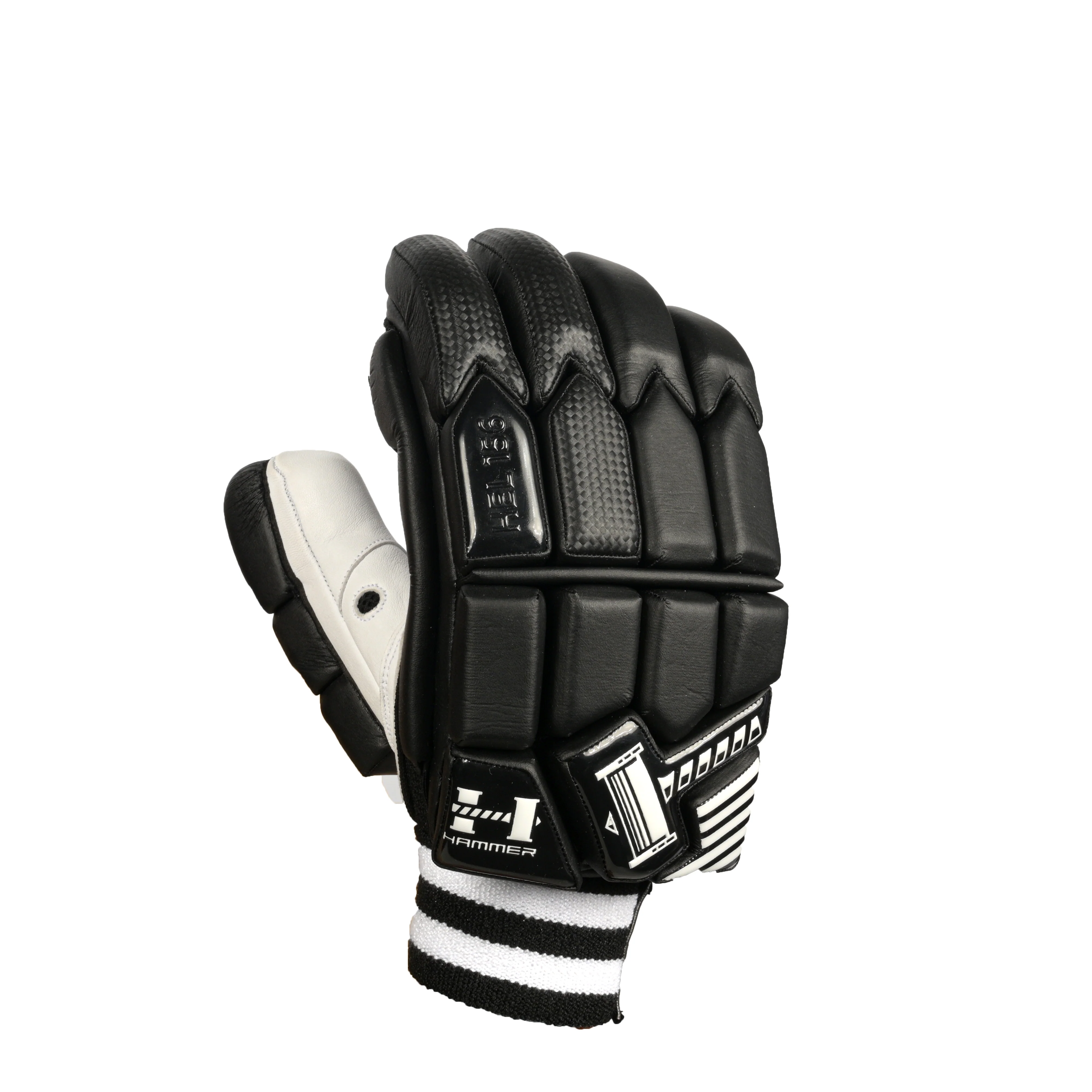 Hammer HEL 156 Batting Gloves - Black - Image 5