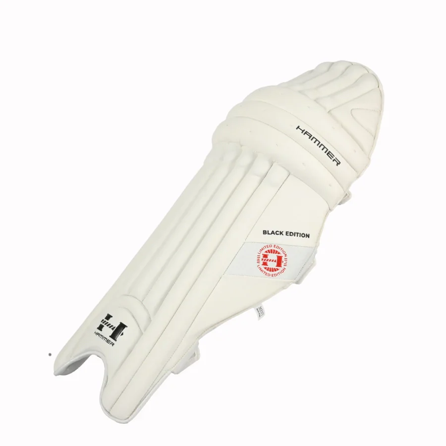 Hammer Black Edition Batting Pad - White - Image 2