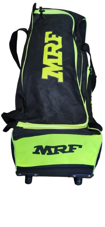 MRF Legend VK 18 3.0 Wheelie Cricket Kit Bag - Green (UK Model) - Image 2