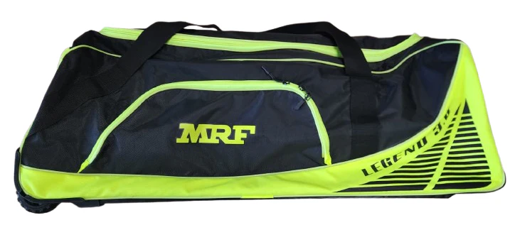 MRF Legend VK 18 3.0 Wheelie Cricket Kit Bag - Green (UK Model) - Image 4