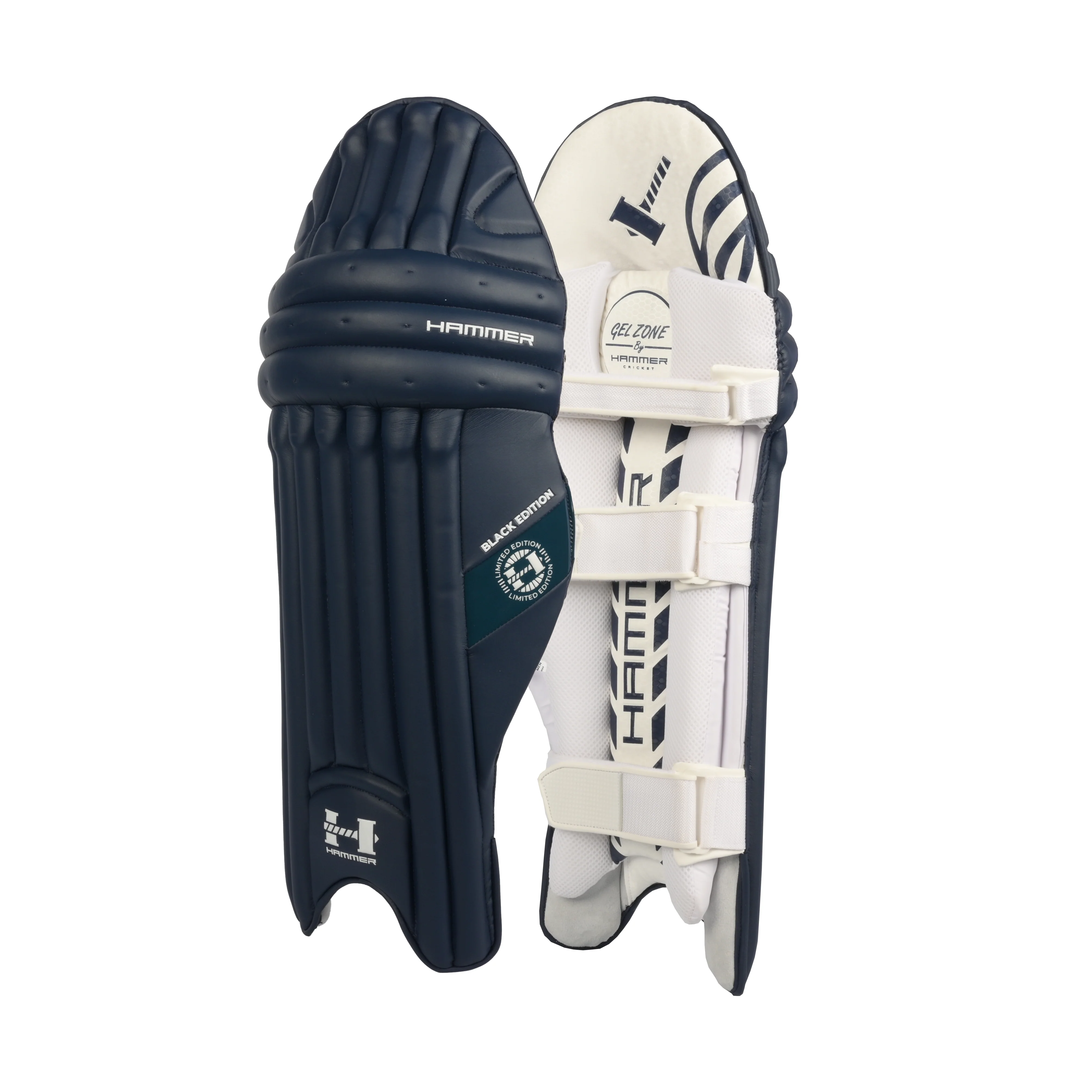 Hammer Black Edition Batting Pad - Navy