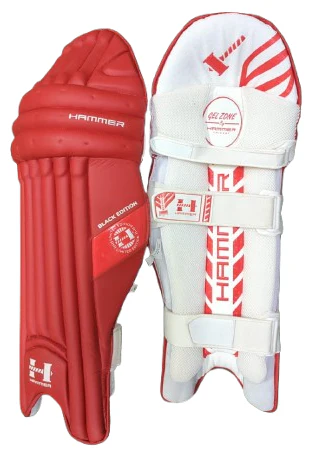 Hammer Black Edition Batting Pad - Red - Image 2