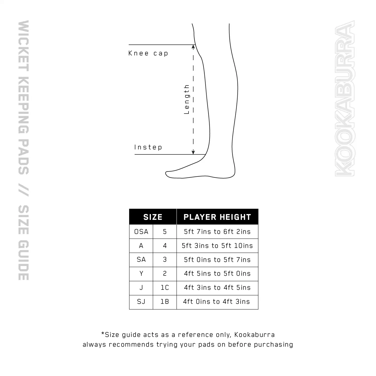 Kookaburra 1.0 Wicket Keeping Pads 2024 - Image 7