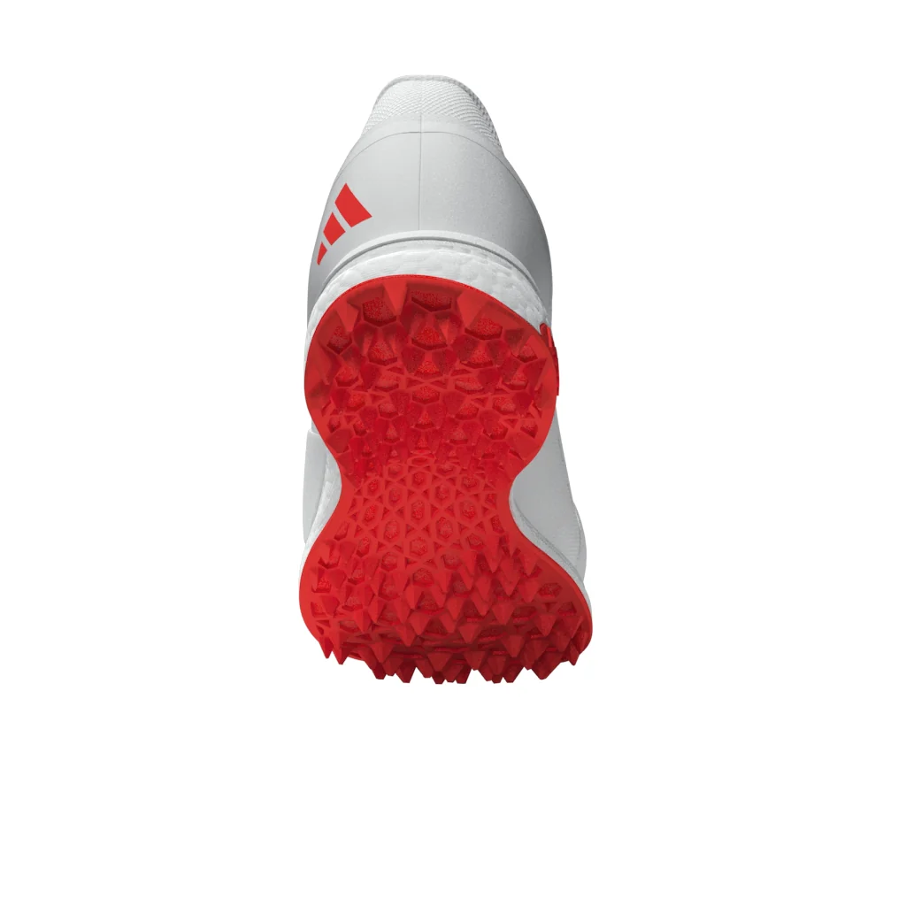 Adidas 22YDS Boost Cricket Shoes (Orange and Blue) - Image 7