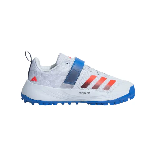 Adidas Scorerun 2.0 Cricket Shoes - Halo Blue/Lucid Red/Bright Royal