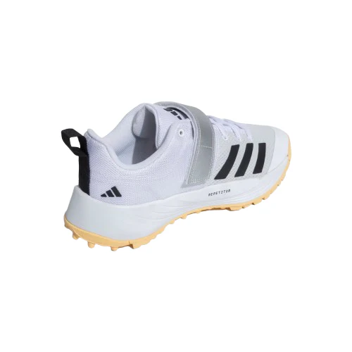 Adidas Scorerun 2.0 Cricket Shoes - Ice Tangerine/Cloud White/Core Black - Image 5