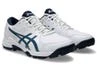 Asics Gel-Peake 2 (White & Atlantis Blue) Cricket Shoes - Image 5