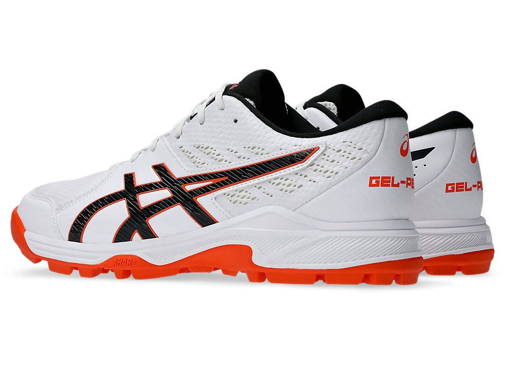 Asics Gel-Peake 2 (White & Black) Cricket Shoes - Image 3