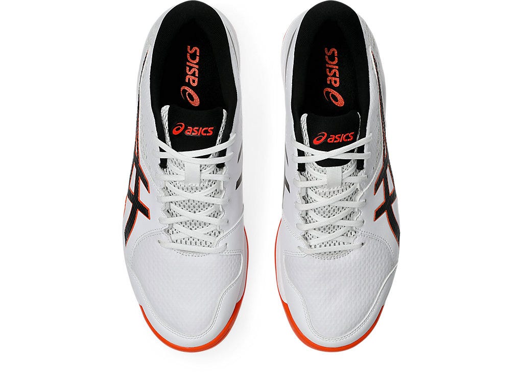 Asics Gel-Peake 2 (White & Black) Cricket Shoes - Image 4