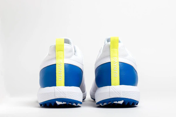 Payntr V Pimple (White & Blue) Cricket Shoes - Image 5
