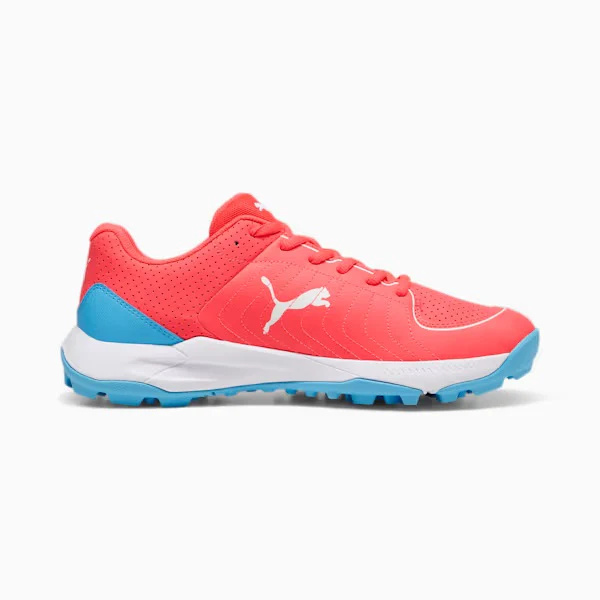 Puma 24 FH Rubber Cricket Shoes (ORCHID PUMA WHITE) - Image 4
