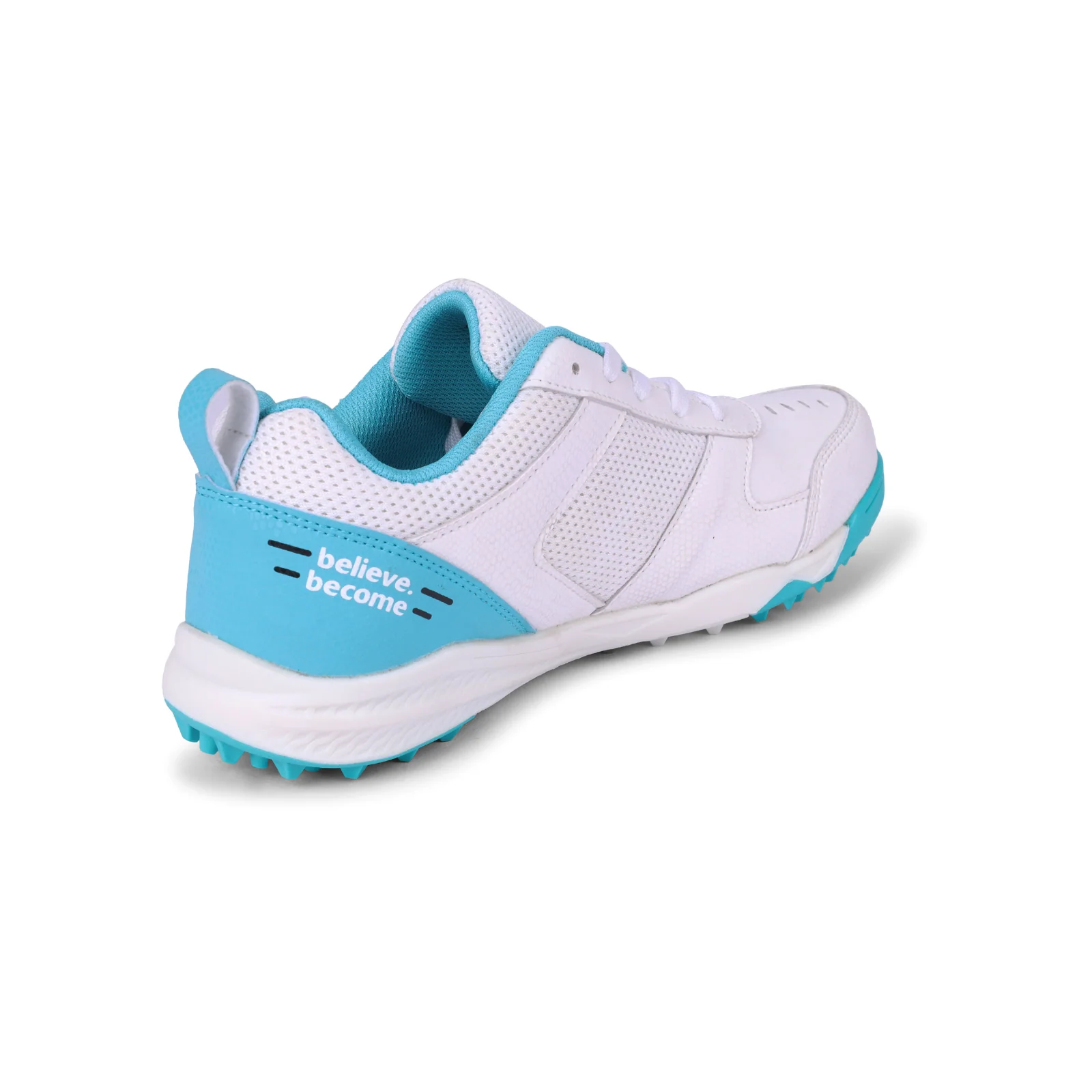 SG Fusion Cricket Shoes - Teal/White - Image 4