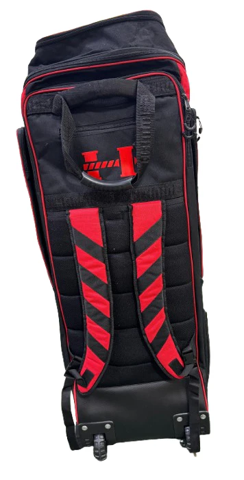 Hammer Black Edition Duffle Wheelie Cricket Bag - Black - Image 5