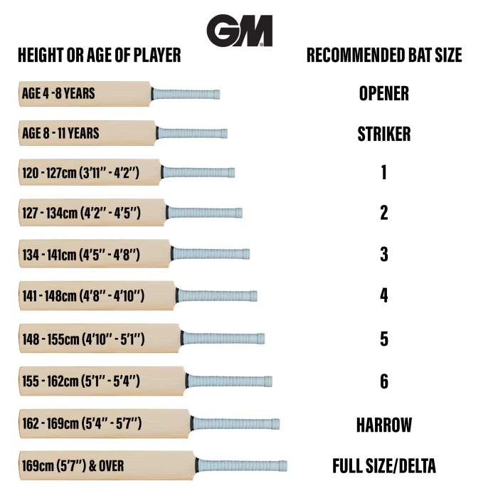GM Rival Striker Junior Cricket Bat (Kashmir Willow) - Image 4