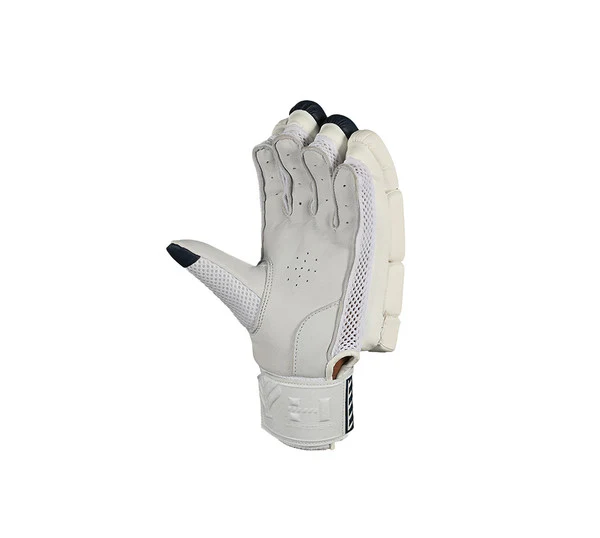 Hammer Junior Batting Gloves - (White/ Navy) - Image 4