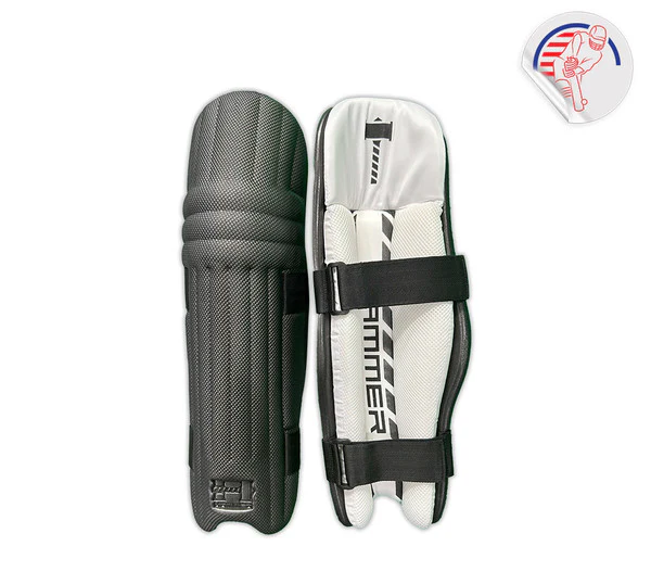 Hammer Junior Moulded Batting Pad - Black - Image 3