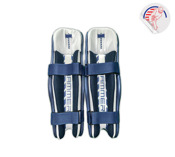Hammer Junior Moulded Batting Pad - Navy - Image 2