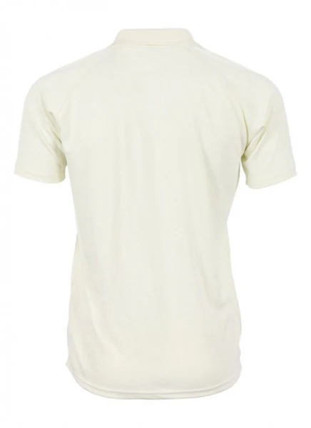Shrey Cricket Match Shirt - JUNIOR (Off White - India Size) - Image 2