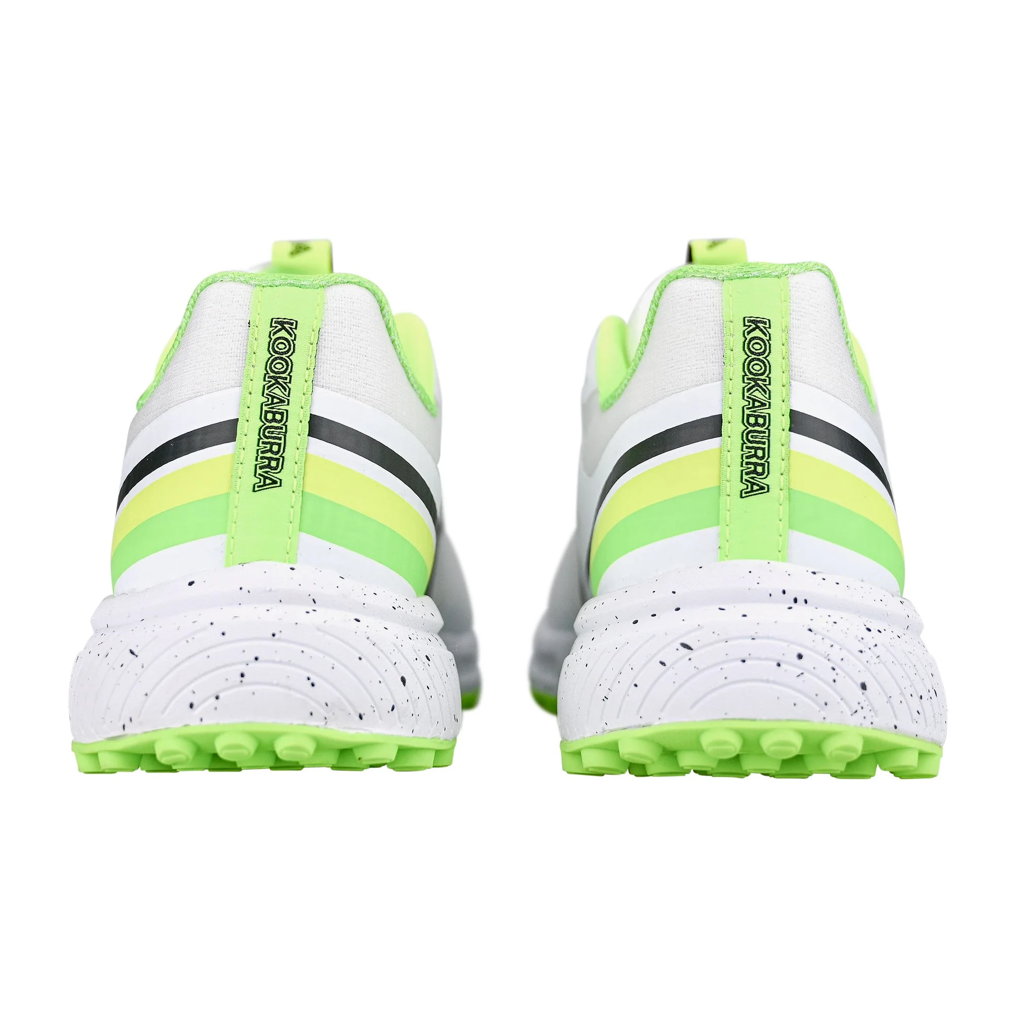 Kookaburra KC 2.0 Rubber Shoes - White/Lime 2025 - Image 6