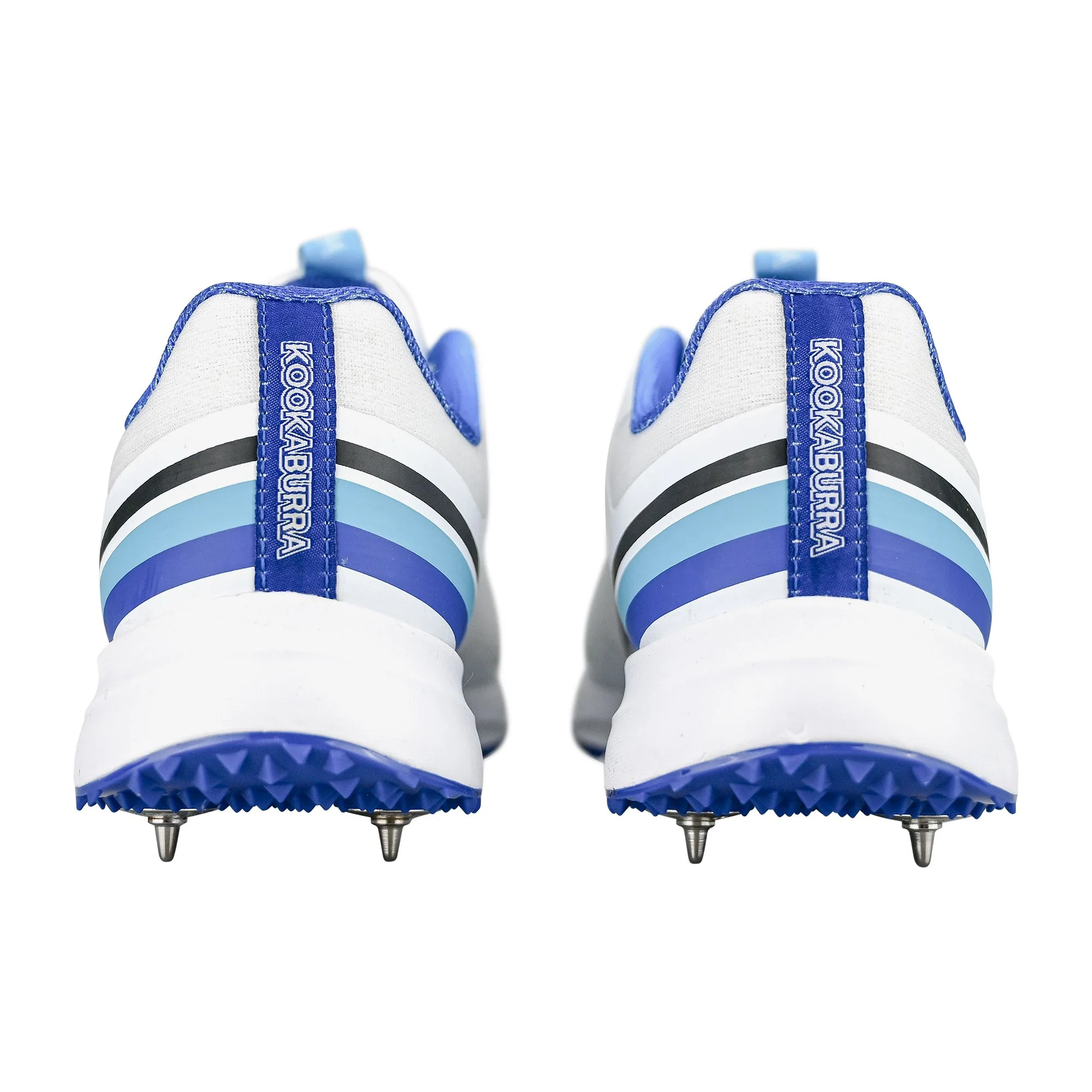 Kookaburra KC 2.0 Spike Shoes - White/Blue 2025 - Image 4