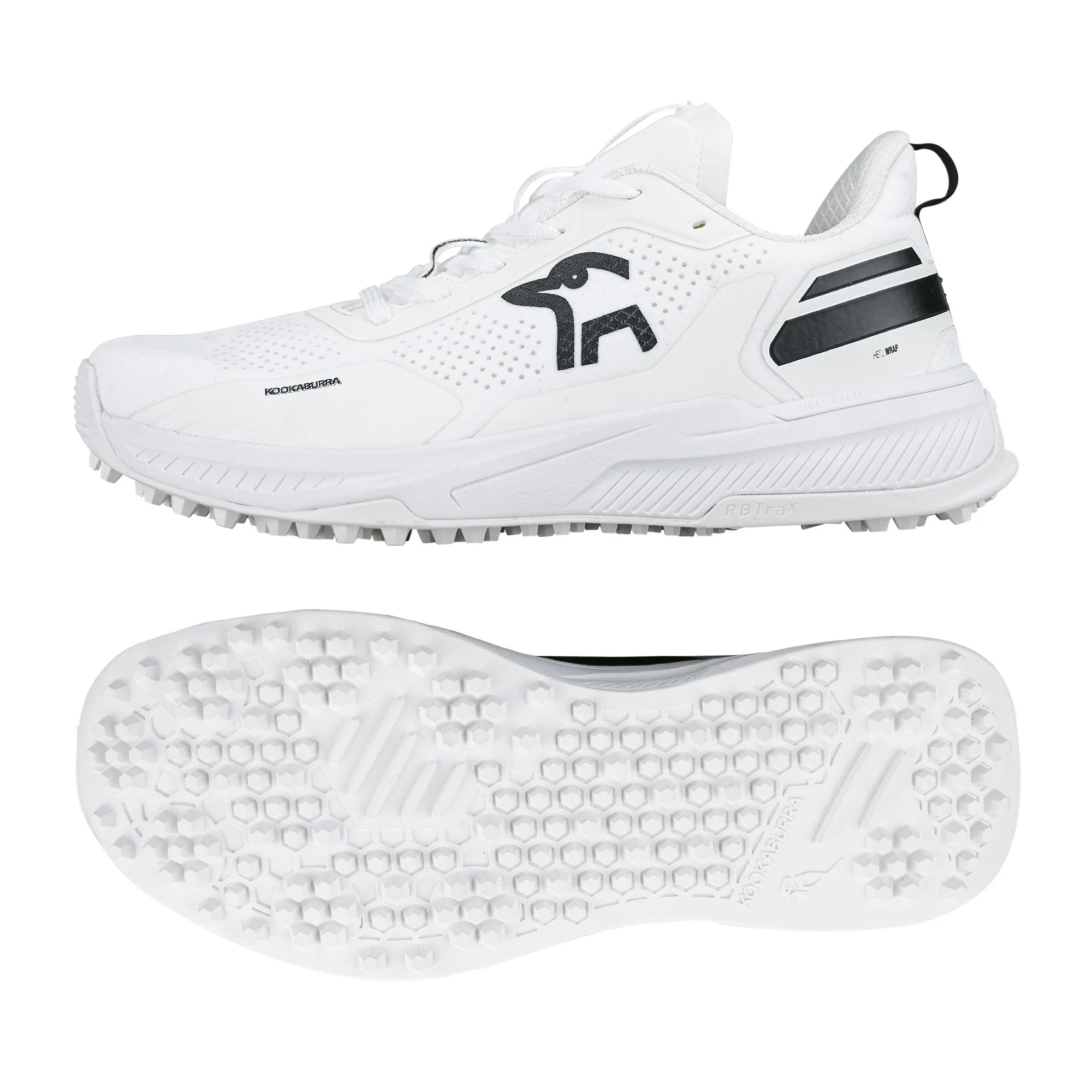Kookaburra KC Players  Rubber Shoes - White/Black 2025