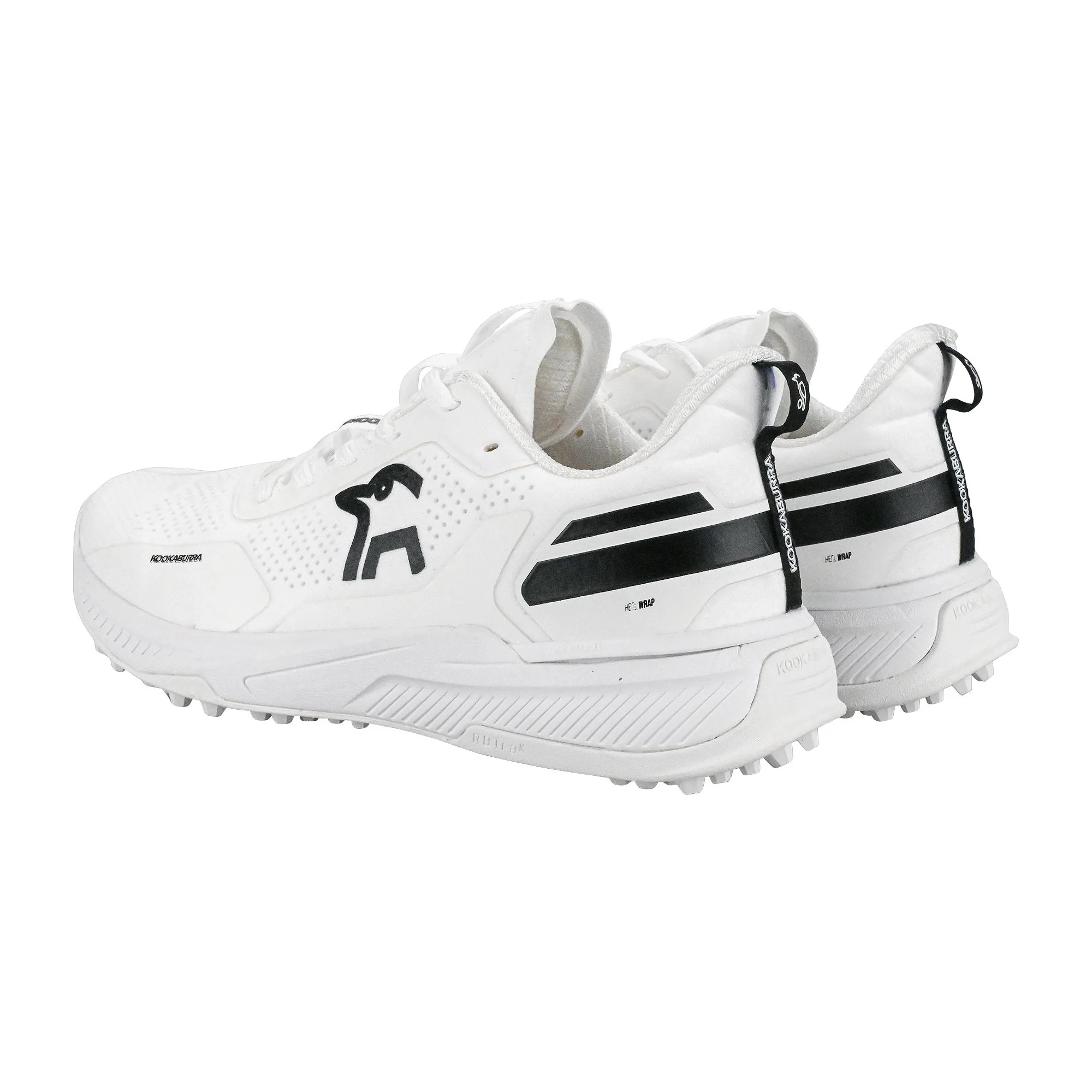 Kookaburra KC Players  Rubber Shoes - White/Black 2025 - Image 5