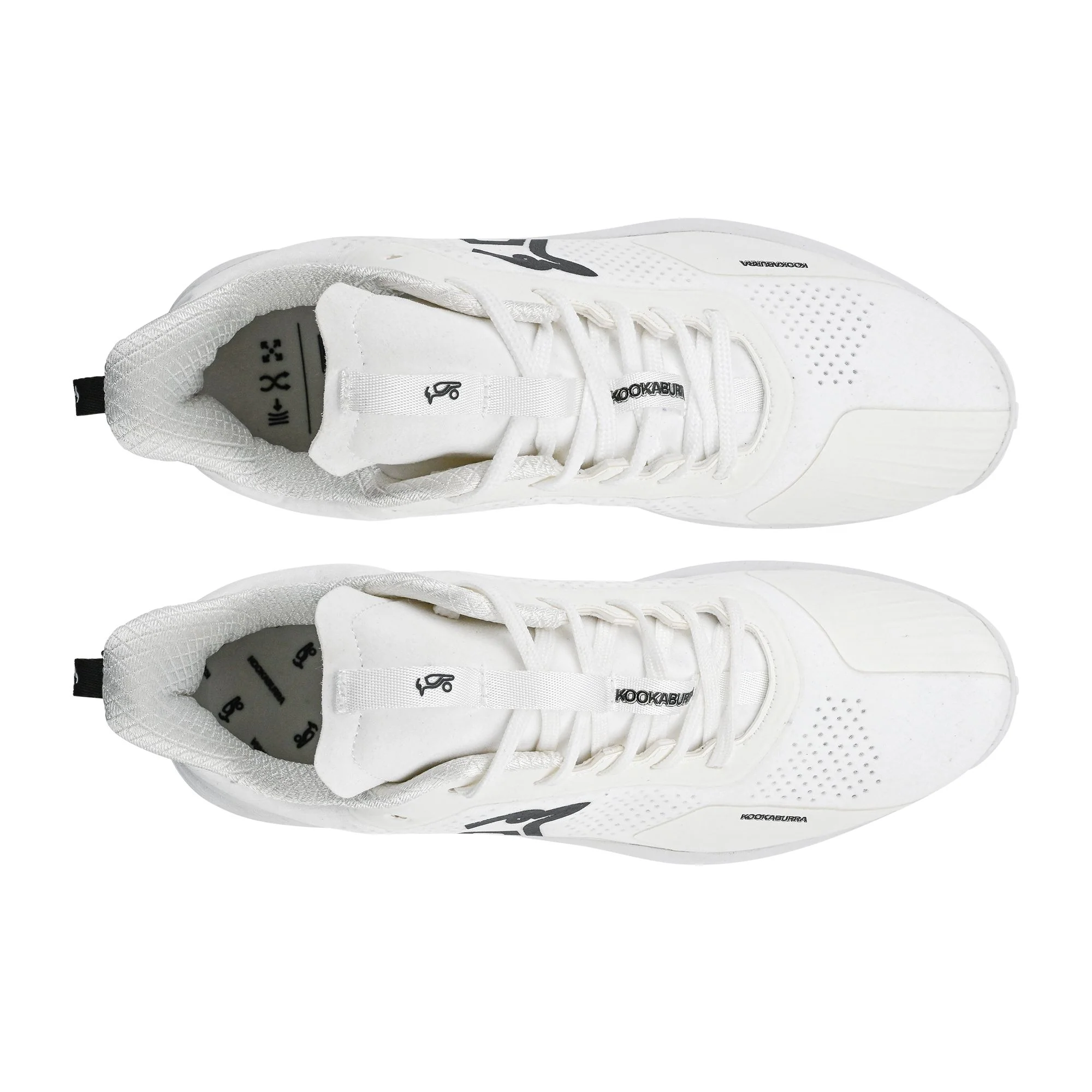Kookaburra KC Players  Rubber Shoes - White/Black 2025 - Image 7