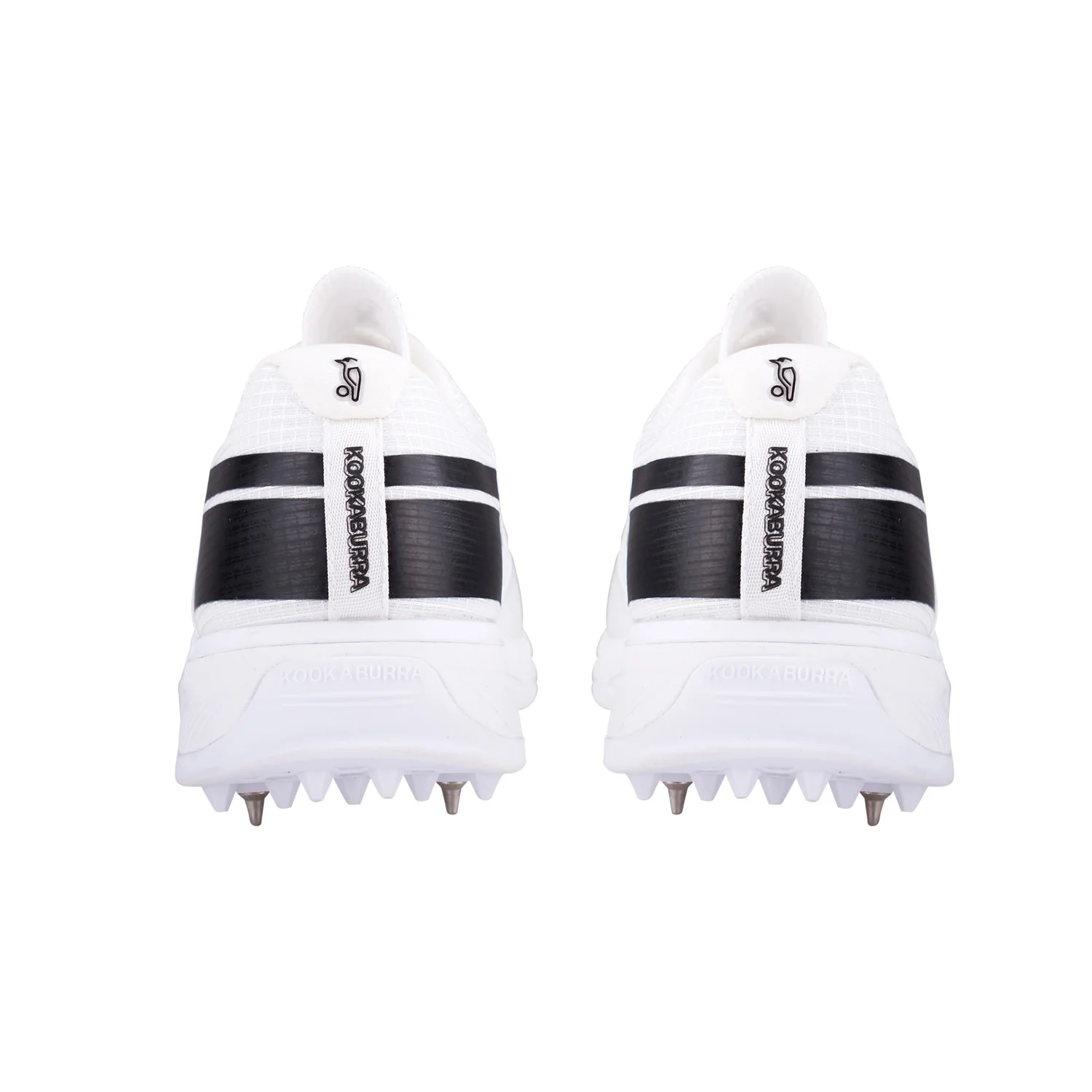 Kookaburra KC Players Spike Shoes - White/Black - Image 3