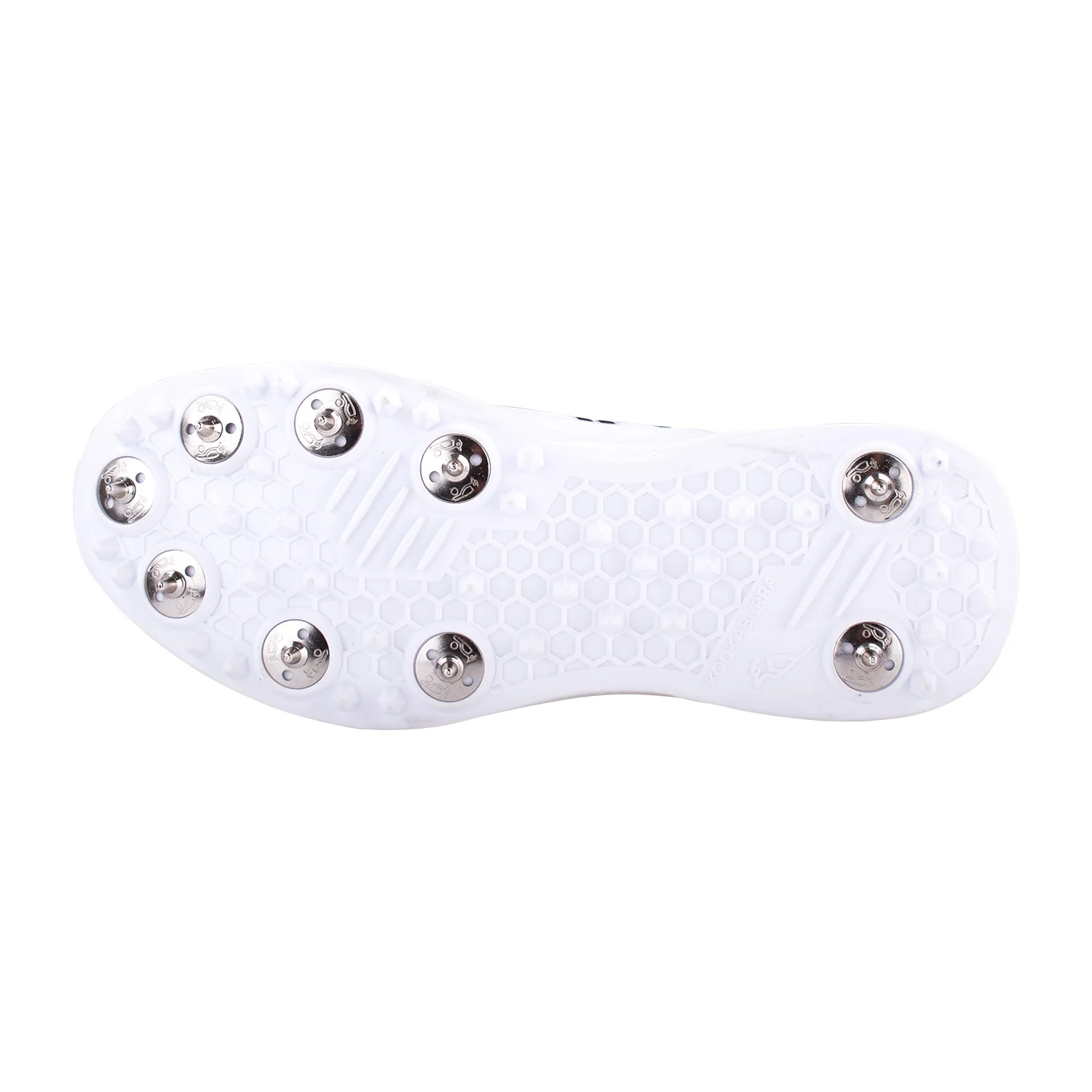 Kookaburra KC Players Spike Shoes - White/Black - Image 6