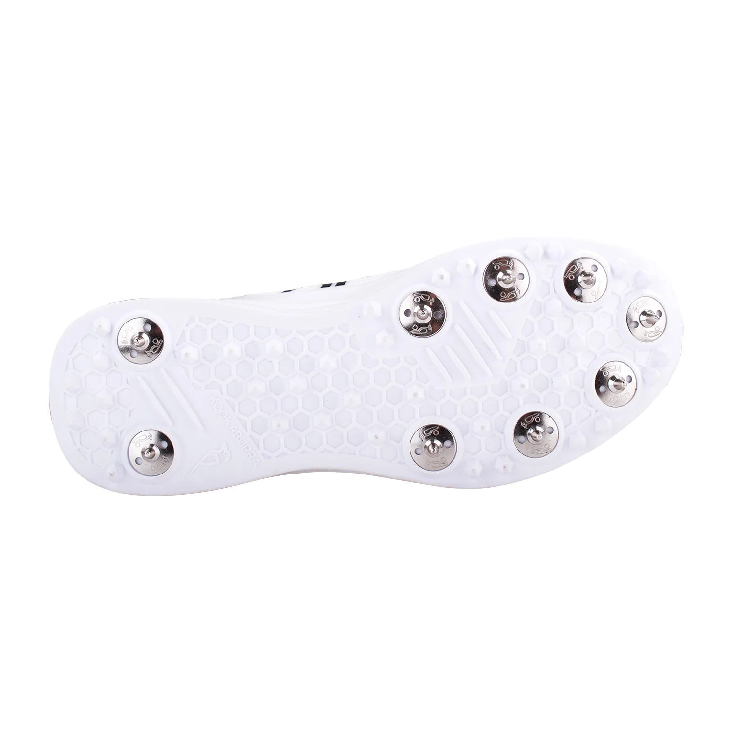 Kookaburra KC Players Spike Shoes - White/Black - Image 7