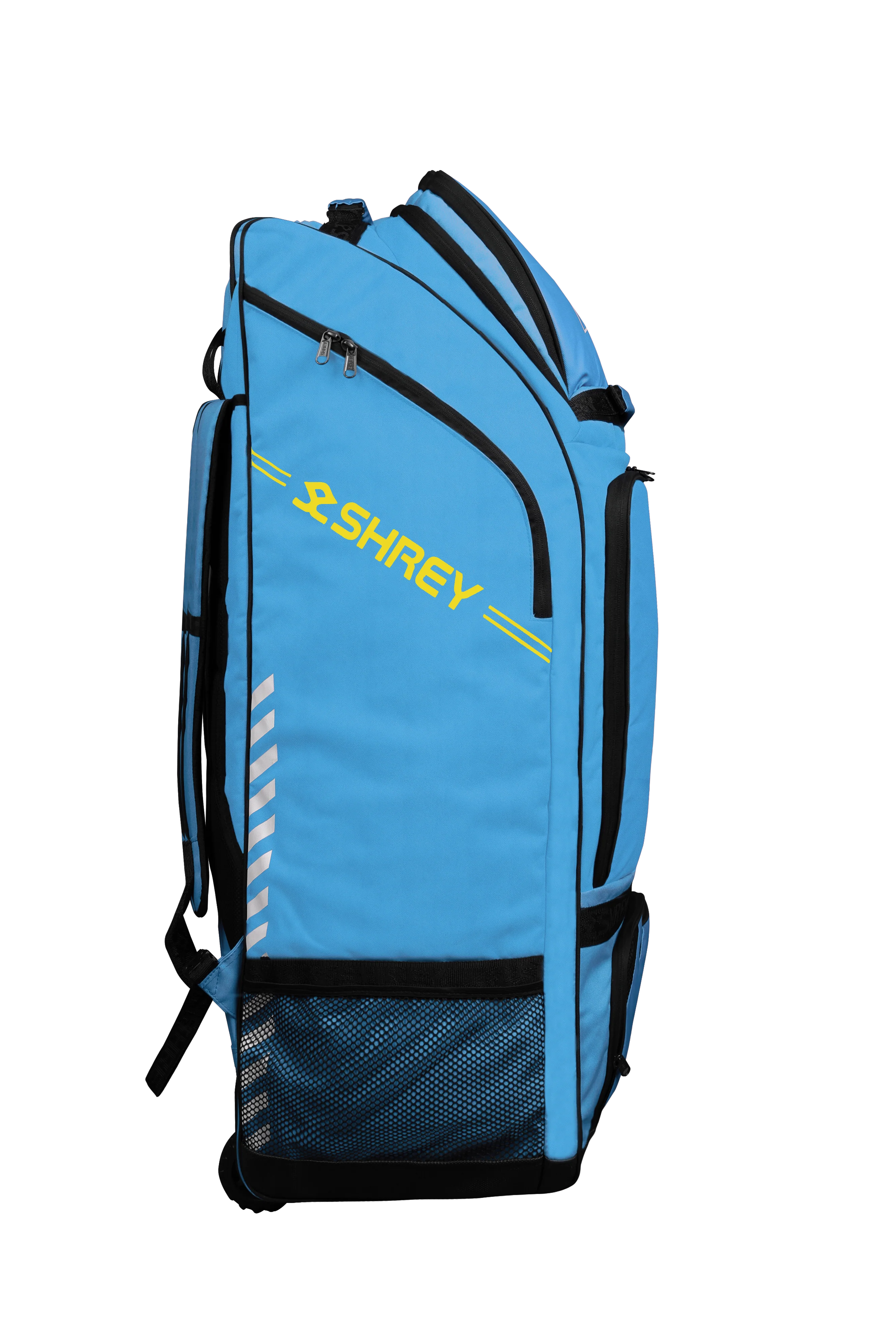 Shrey Legacy Duffle Wheelie 80 Cricket Bag - Brittany Blue - Image 3