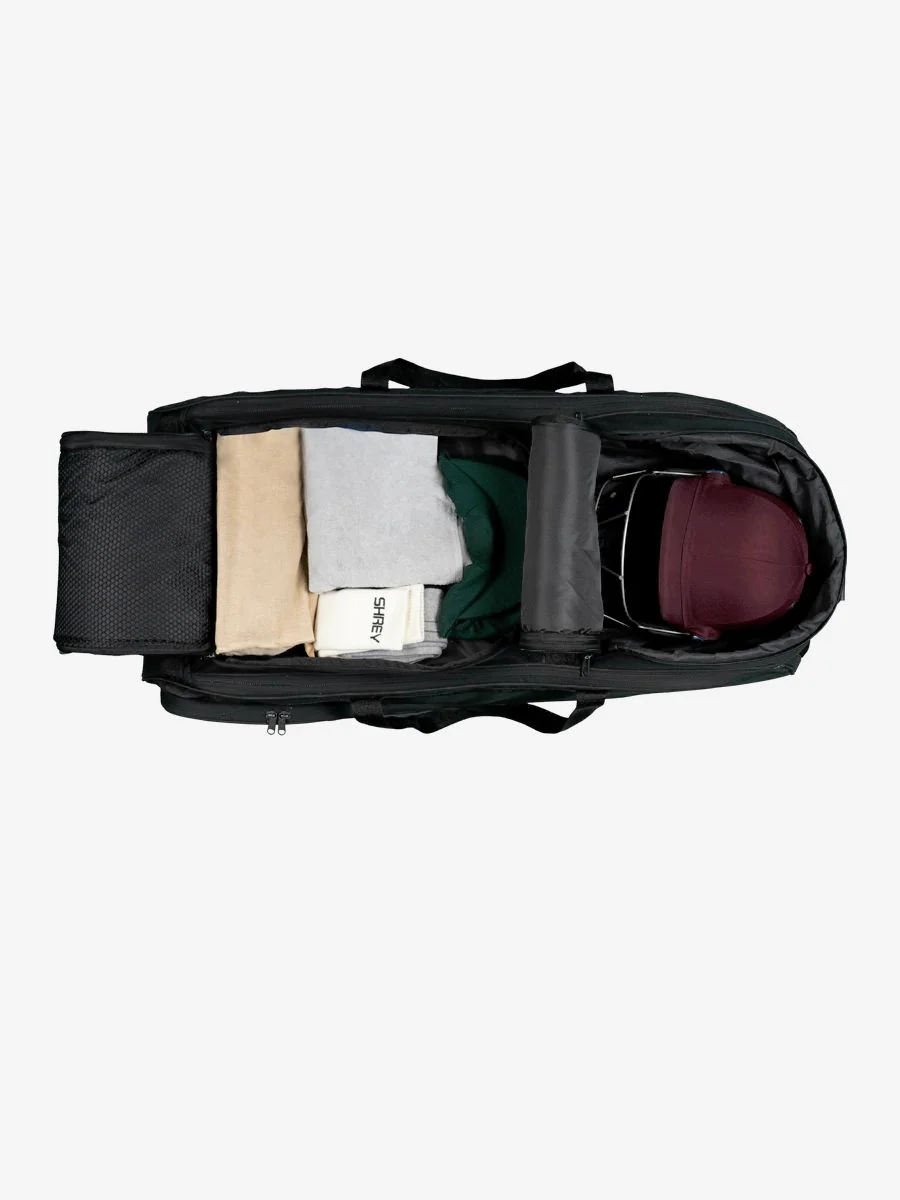 Shrey Meta 120 Wheelie Cricket Bag - Black - Image 5