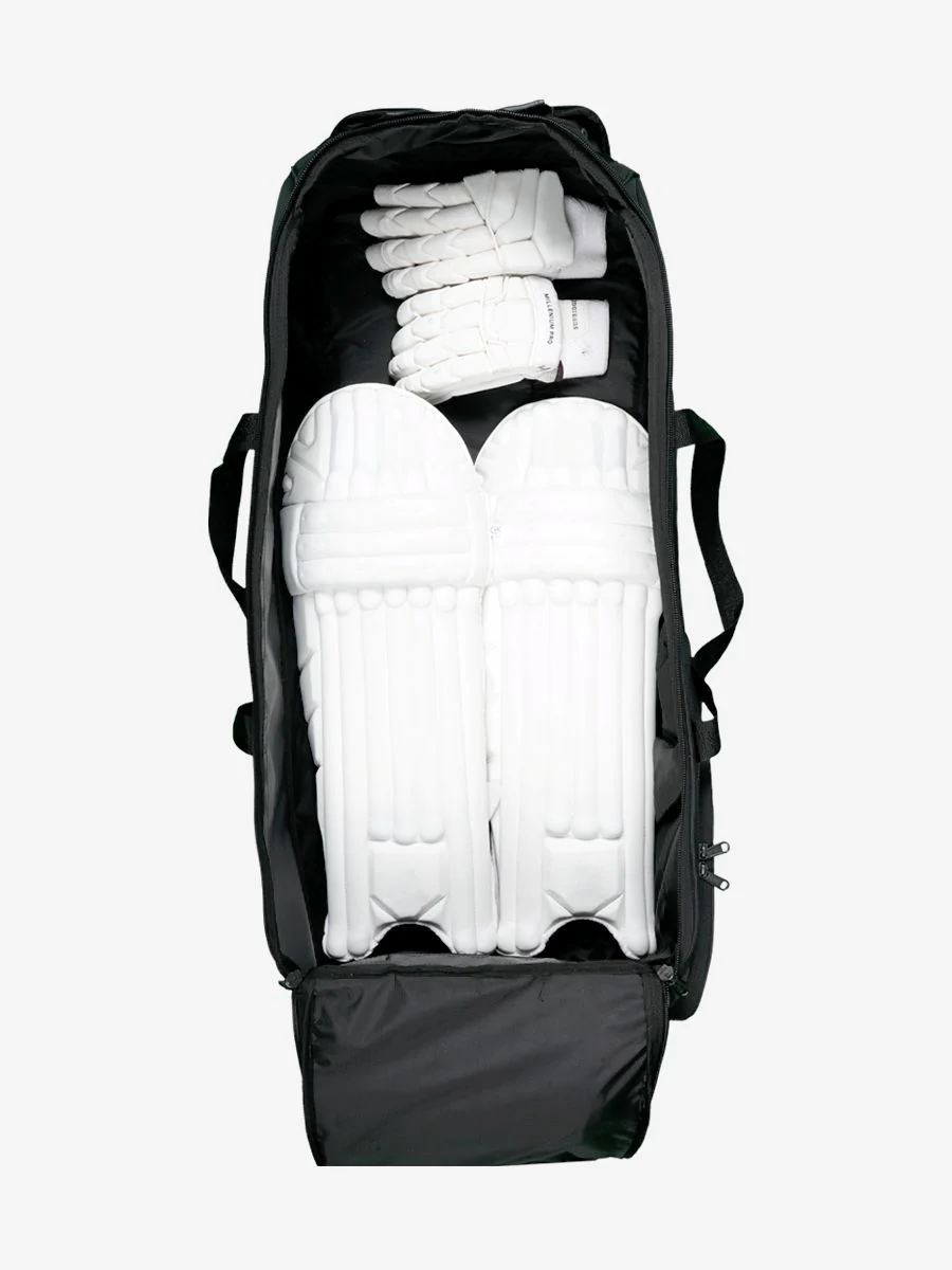Shrey Meta 120 Wheelie Cricket Bag - Black - Image 6