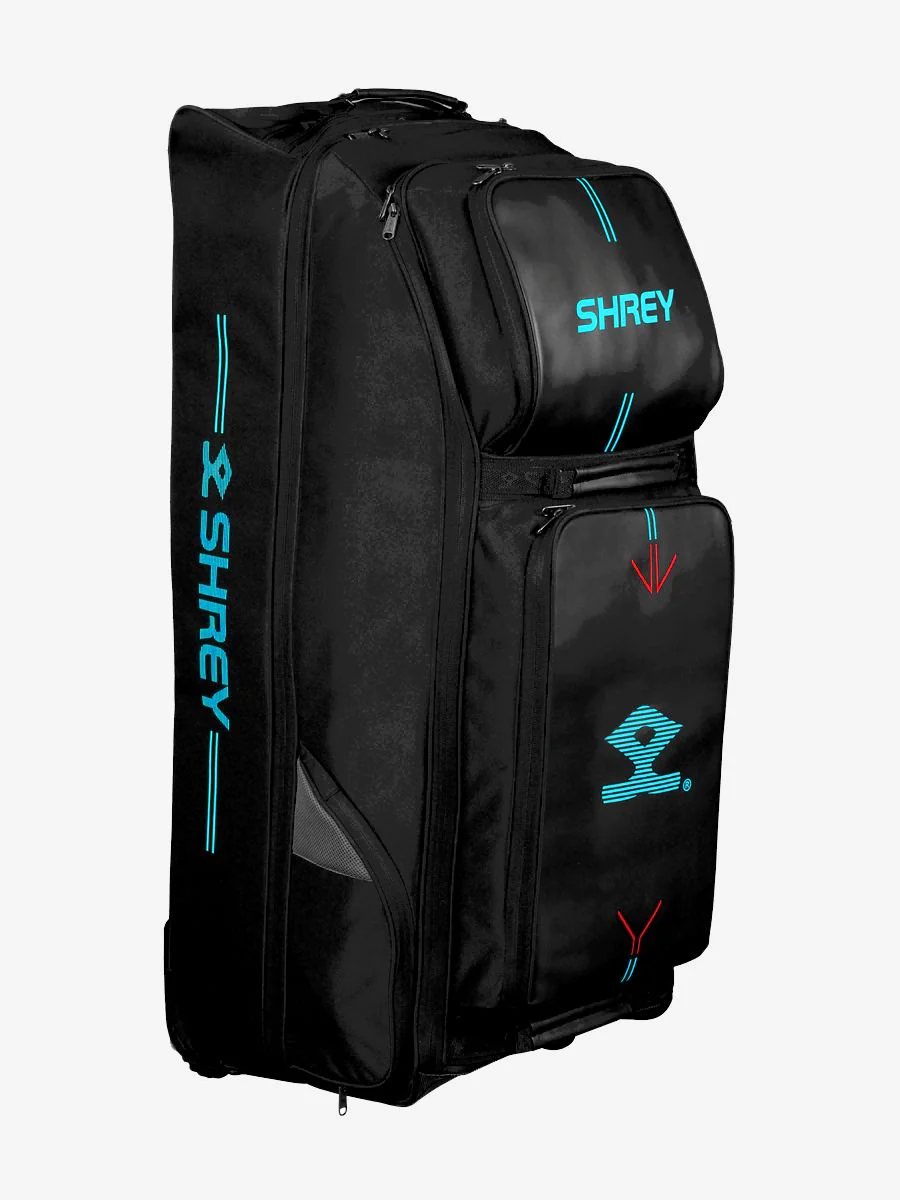 Shrey Meta 150 Wheelie Cricket Bag-Black - Image 3