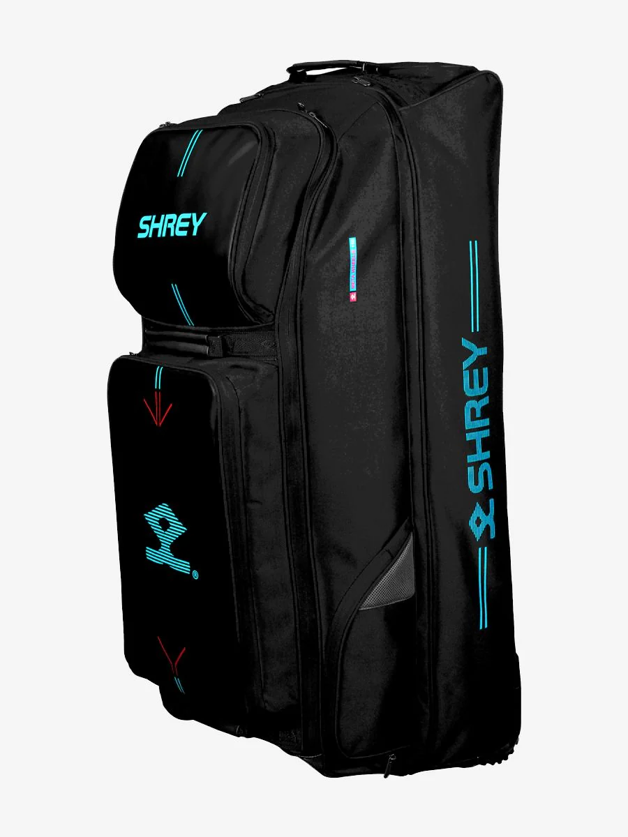 Shrey Meta 150 Wheelie Cricket Bag-Black - Image 4