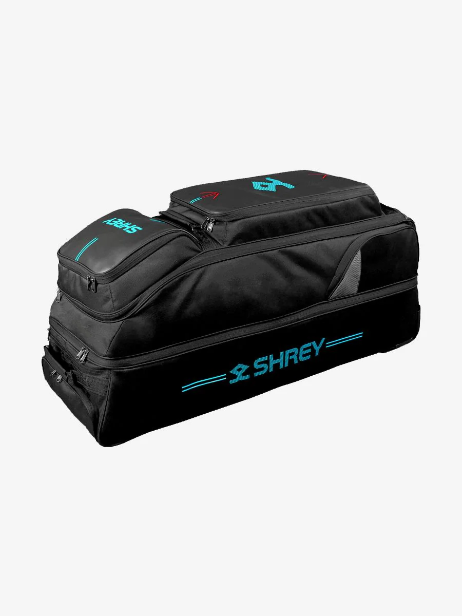 Shrey Meta 150 Wheelie Cricket Bag-Black - Image 5
