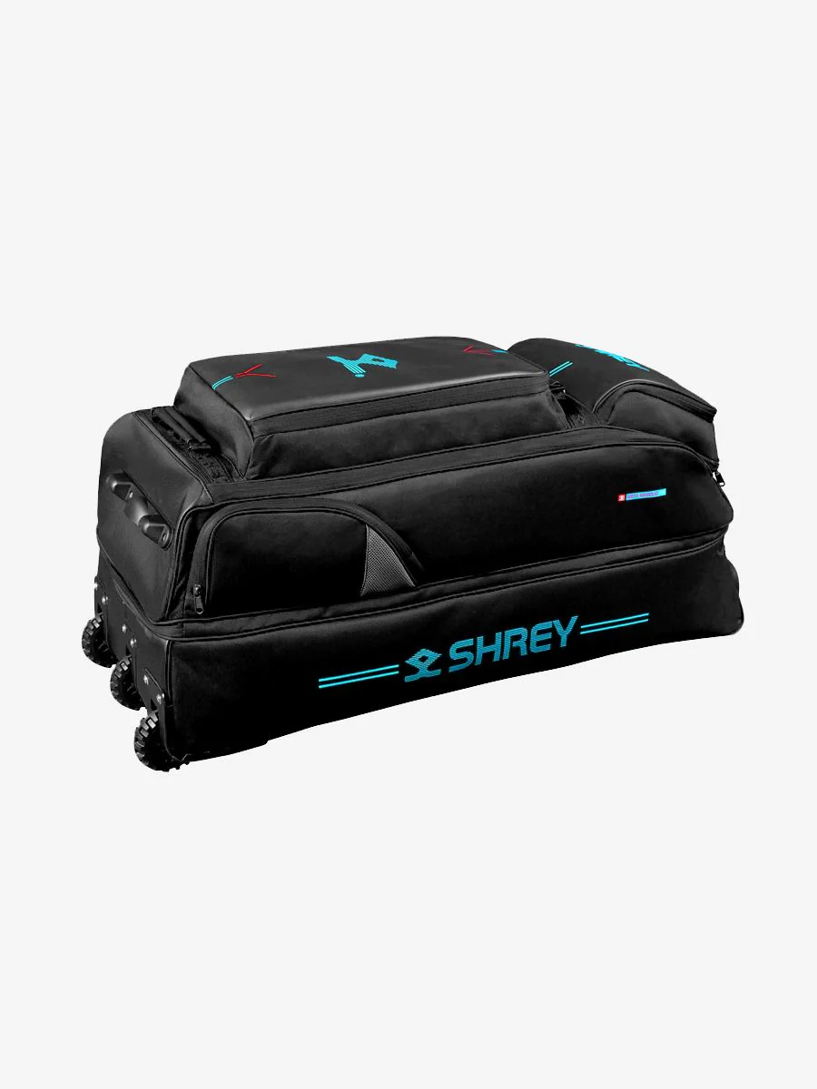 Shrey Meta 150 Wheelie Cricket Bag-Black - Image 6
